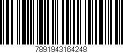 Código de barras (EAN, GTIN, SKU, ISBN): '7891943164248'
