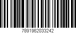 Código de barras (EAN, GTIN, SKU, ISBN): '7891962033242'