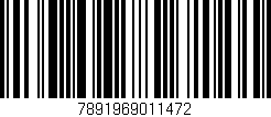 Código de barras (EAN, GTIN, SKU, ISBN): '7891969011472'