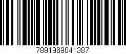 Código de barras (EAN, GTIN, SKU, ISBN): '7891969041387'