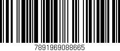 Código de barras (EAN, GTIN, SKU, ISBN): '7891969088665'