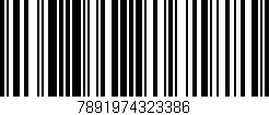 Código de barras (EAN, GTIN, SKU, ISBN): '7891974323386'