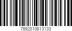 Código de barras (EAN, GTIN, SKU, ISBN): '7892010613133'