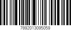 Código de barras (EAN, GTIN, SKU, ISBN): '7892013095059'