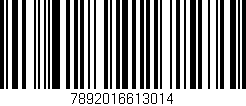 Código de barras (EAN, GTIN, SKU, ISBN): '7892016613014'
