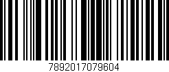 Código de barras (EAN, GTIN, SKU, ISBN): '7892017079604'