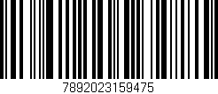 Código de barras (EAN, GTIN, SKU, ISBN): '7892023159475'