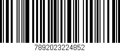 Código de barras (EAN, GTIN, SKU, ISBN): '7892023224852'