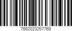 Código de barras (EAN, GTIN, SKU, ISBN): '7892023257768'
