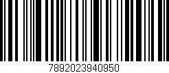 Código de barras (EAN, GTIN, SKU, ISBN): '7892023940950'