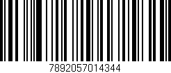 Código de barras (EAN, GTIN, SKU, ISBN): '7892057014344'
