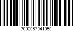 Código de barras (EAN, GTIN, SKU, ISBN): '7892057041050'