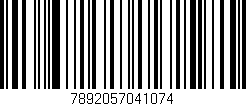Código de barras (EAN, GTIN, SKU, ISBN): '7892057041074'