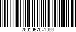 Código de barras (EAN, GTIN, SKU, ISBN): '7892057041098'