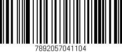 Código de barras (EAN, GTIN, SKU, ISBN): '7892057041104'