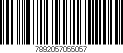 Código de barras (EAN, GTIN, SKU, ISBN): '7892057055057'