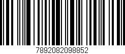 Código de barras (EAN, GTIN, SKU, ISBN): '7892082098852'