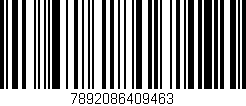 Código de barras (EAN, GTIN, SKU, ISBN): '7892086409463'