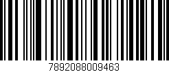 Código de barras (EAN, GTIN, SKU, ISBN): '7892088009463'