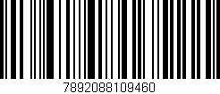 Código de barras (EAN, GTIN, SKU, ISBN): '7892088109460'