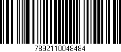 Código de barras (EAN, GTIN, SKU, ISBN): '7892110048484'