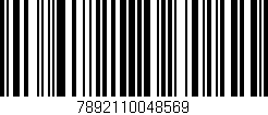 Código de barras (EAN, GTIN, SKU, ISBN): '7892110048569'