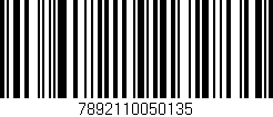 Código de barras (EAN, GTIN, SKU, ISBN): '7892110050135'