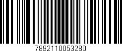 Código de barras (EAN, GTIN, SKU, ISBN): '7892110053280'