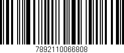 Código de barras (EAN, GTIN, SKU, ISBN): '7892110066808'