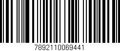 Código de barras (EAN, GTIN, SKU, ISBN): '7892110069441'