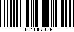 Código de barras (EAN, GTIN, SKU, ISBN): '7892110079945'