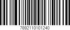 Código de barras (EAN, GTIN, SKU, ISBN): '7892110101240'