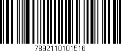 Código de barras (EAN, GTIN, SKU, ISBN): '7892110101516'