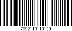 Código de barras (EAN, GTIN, SKU, ISBN): '7892110110129'