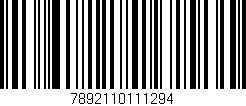 Código de barras (EAN, GTIN, SKU, ISBN): '7892110111294'