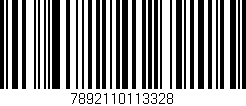 Código de barras (EAN, GTIN, SKU, ISBN): '7892110113328'
