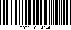 Código de barras (EAN, GTIN, SKU, ISBN): '7892110114844'