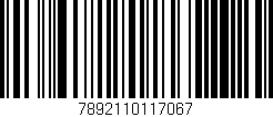 Código de barras (EAN, GTIN, SKU, ISBN): '7892110117067'