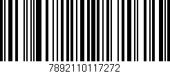 Código de barras (EAN, GTIN, SKU, ISBN): '7892110117272'