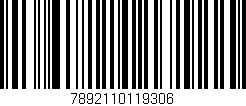 Código de barras (EAN, GTIN, SKU, ISBN): '7892110119306'
