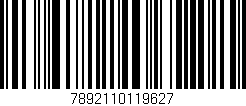 Código de barras (EAN, GTIN, SKU, ISBN): '7892110119627'