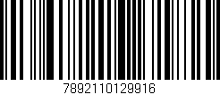 Código de barras (EAN, GTIN, SKU, ISBN): '7892110129916'