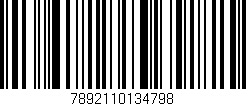 Código de barras (EAN, GTIN, SKU, ISBN): '7892110134798'