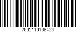 Código de barras (EAN, GTIN, SKU, ISBN): '7892110136433'