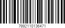 Código de barras (EAN, GTIN, SKU, ISBN): '7892110136471'
