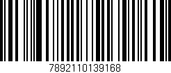 Código de barras (EAN, GTIN, SKU, ISBN): '7892110139168'