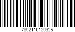 Código de barras (EAN, GTIN, SKU, ISBN): '7892110139625'