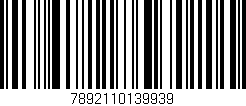 Código de barras (EAN, GTIN, SKU, ISBN): '7892110139939'