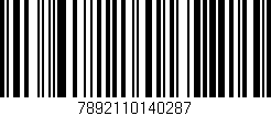 Código de barras (EAN, GTIN, SKU, ISBN): '7892110140287'
