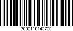 Código de barras (EAN, GTIN, SKU, ISBN): '7892110143738'